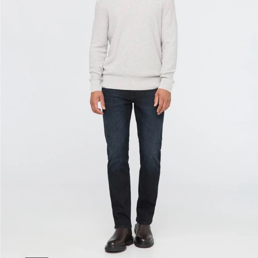 Duer men’s faded black performance jeans